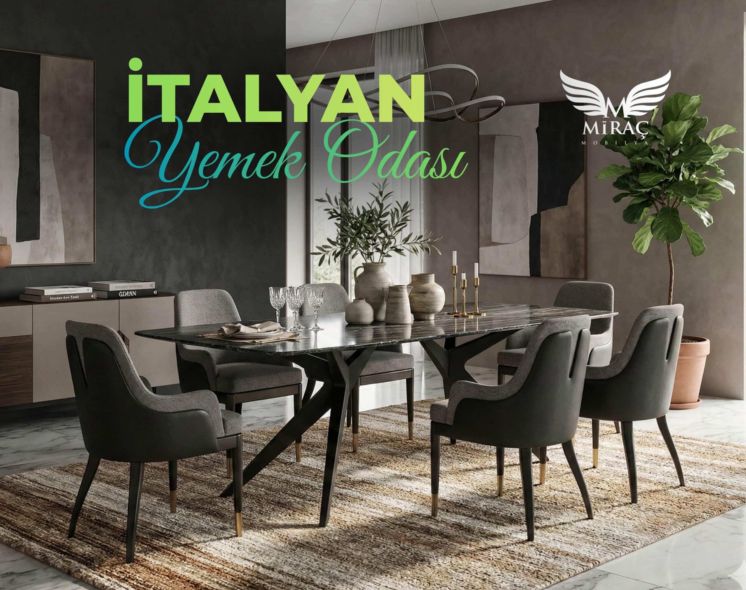 italyan-yemek-odası