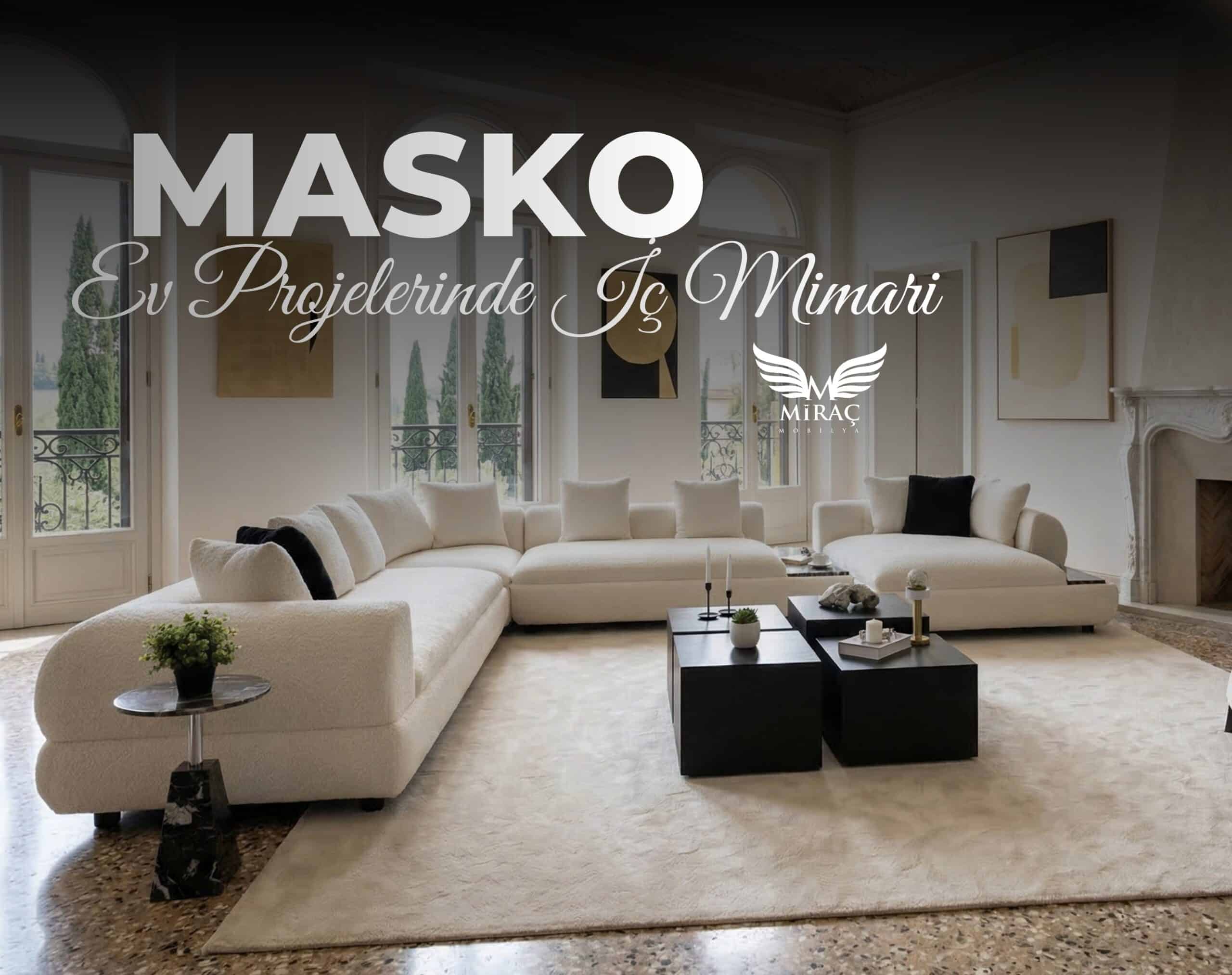 masko ev projelerinde iç mimari
