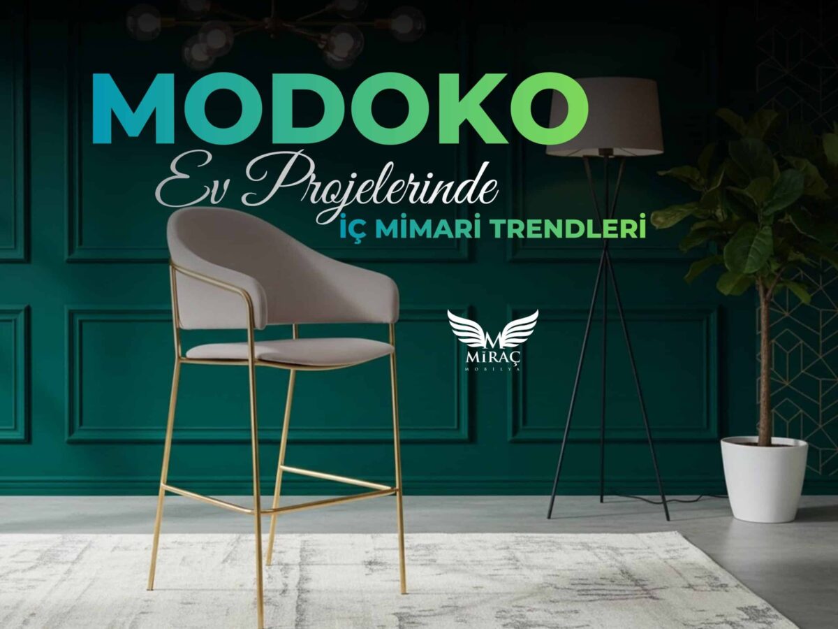 modoko ev projelerinde iç mimari
