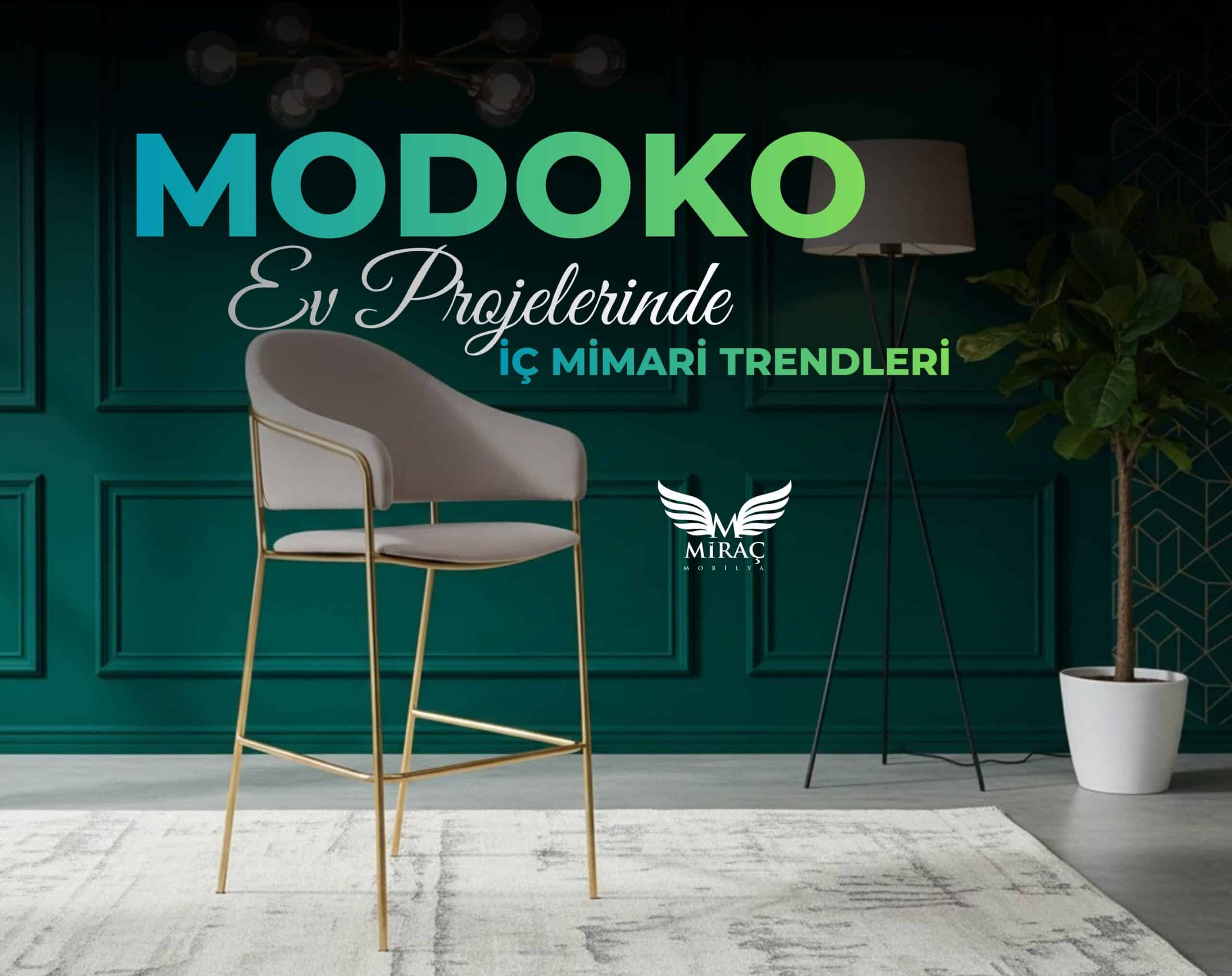 modoko ev projelerinde iç mimari