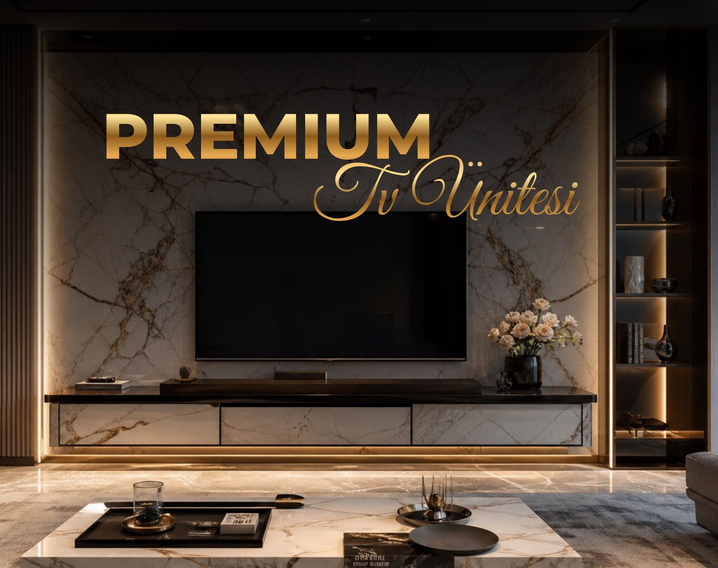 premium tv ünitesi